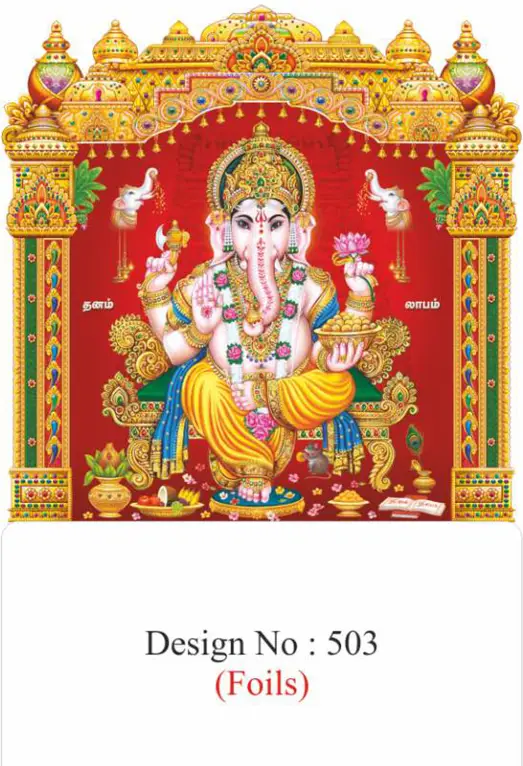 diecut calendar design