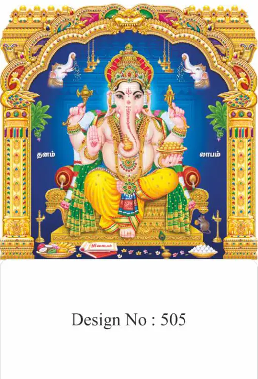 diecut calendar design