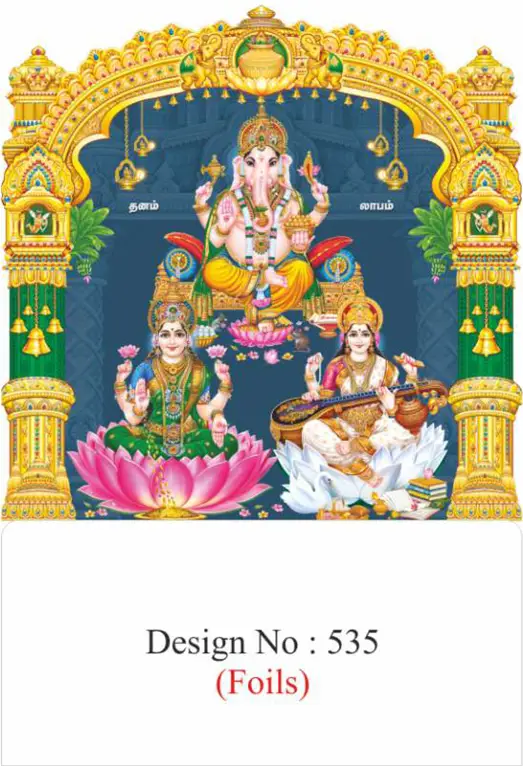 diecut calendar design